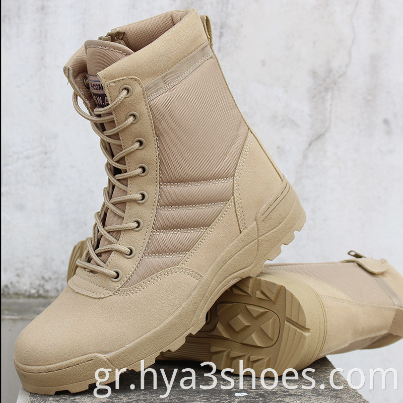 High Ankle Desert Combat Army Military Boot